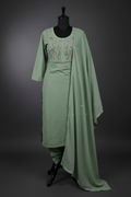Leaves - Natural Dupatta